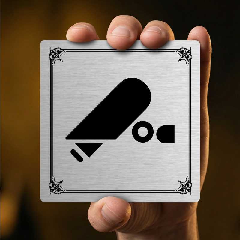 Kamera, 80x80mm, bílá, Texas